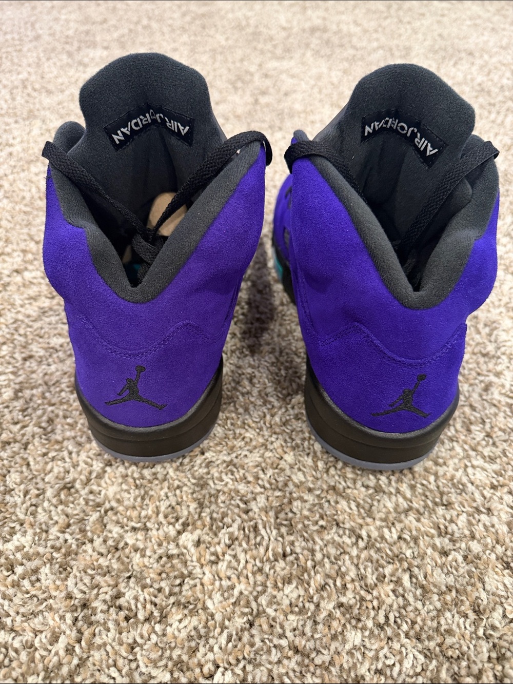 Nike Air Jordan Retro 5 Reverse Grape excellent condition - Picture 4 of 10